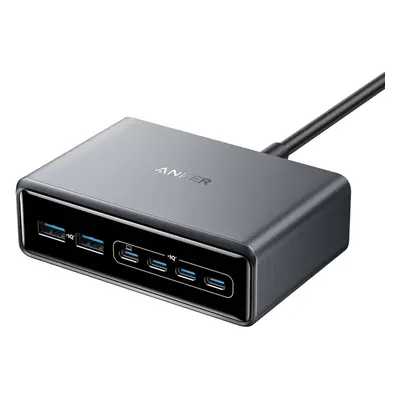 Prime Charger, 200W 6-Port GaN Charging Station, Fast Charging USB C Charger, Compatible with iP