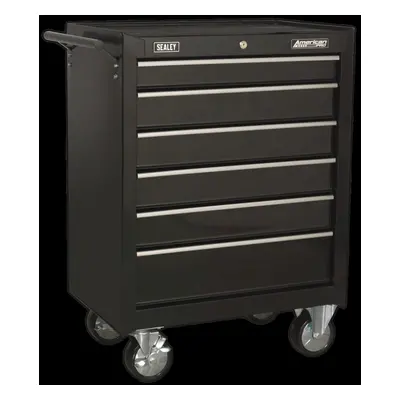 Rollcab Drawer with Ball-Bearing Slides - Black