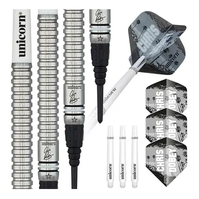 Steel Tip Darts Set | Chris 'Hollywood' Dobey Maestro | 90% Natural Tungsten Barrels | g