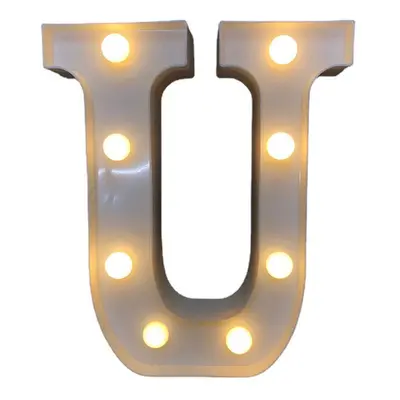 (U) LED English Letter And Symbol Pattern Night Light Home Room Proposal Decor Creative Modeling