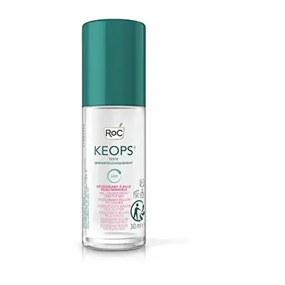 RoC - KEOPS Roll-On Deodorant Sensitive Skin - Anti-Perspirant - Hours Efficacy - Alchol-Free an