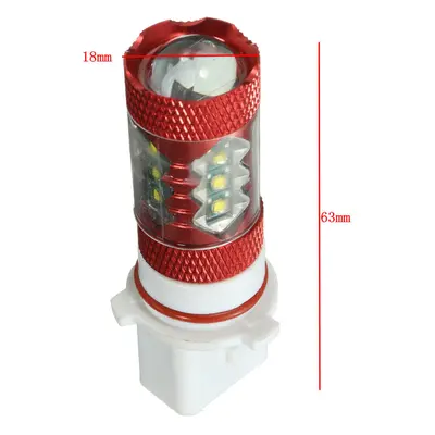 (P13W) 12V Pair Motorcycle LED Fog Light Lamp Bulb White H11 H10 H7 H8 H4 9006 P13W H16 H13