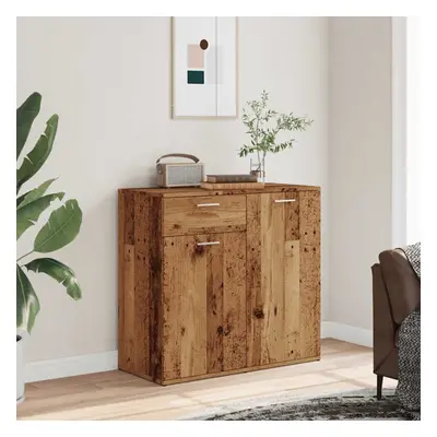 vidaXL Sideboard Old Wood 80x36x75 cm Engineered Wood cabinet cupboard