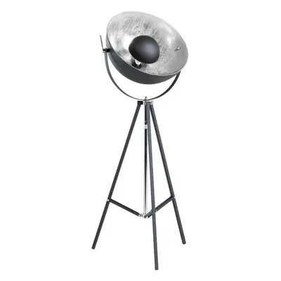 Floor Lamp THAMES Metal Black