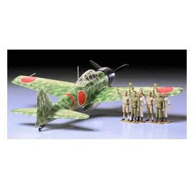 TAMIYA 1/48 A6M3 Type Zero Fighter Plastic Model TAM61025 Plastic Models Airplane 1/48