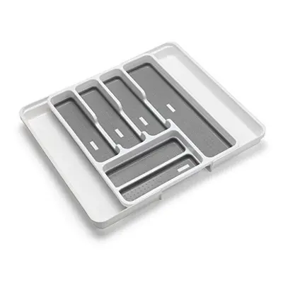 Addis Extendable Drawer Organiser Cutlery Utensil Tray Compartment Holders, Fits 35-58.5cm Wide,