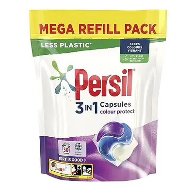 Persil in Colour Protect Laundry Washing Capsules keeps colours vibrant mega refill pack Wash 1.