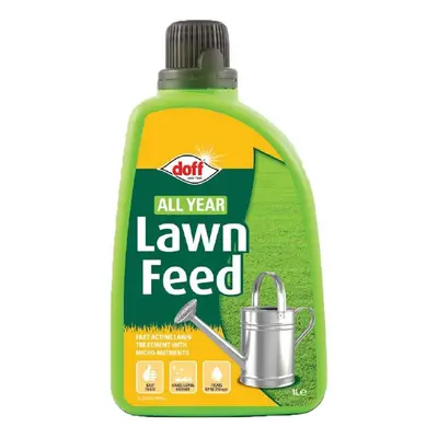 Doff All Year Lawn Feed Garden Essential Feed Fast Acting, x Doff All Year Lawn Feed 1L by Thomp