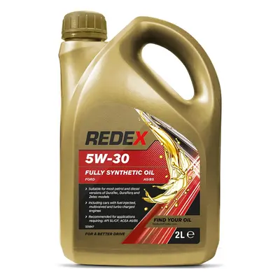 REDEX RMTN0006A 5w-30 Fully Synthetic Engine Oil for Ford, Litre