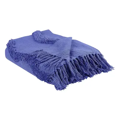 Cotton Blanket x cm Purple KHARI