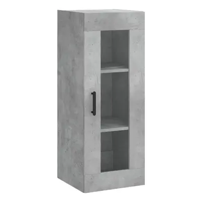 (concrete grey) vidaXL Wall Mounted Cabinet Bathroom Cabinet Storage Cabinet Cupboard White