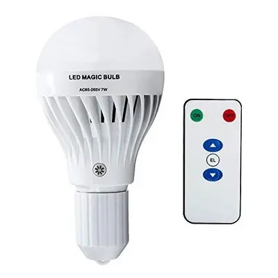 Blackr 7W E27 LED Rechargeable Emergency Bulb Flashlight Torch with Remote Controller for Home I