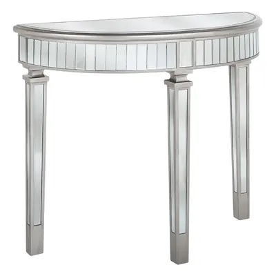 Console Table TOULOUSE Mirrored Silver