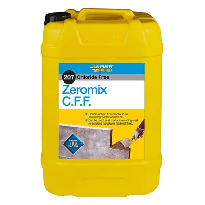 Everbuild Zeromix C.F.F., Chloride Free Frostproofer Mortar Admixture, Litre