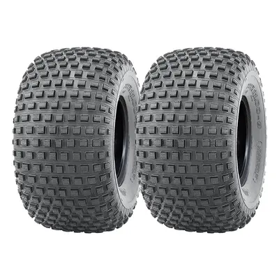 22x11.00-8 Knobby ATV tyre, Quad trailer 11 tire ply heavy duty, set of