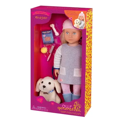 Our Generation Meagan Inch Doll With Pet