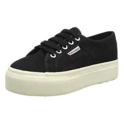 Superga womens Acotw Platform Fashion Sneaker Black US