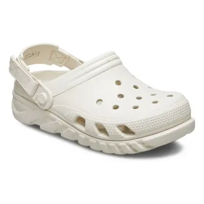 (White, (Adults')) Crocs Duet Max II Clog Thermoplastic Stucco Clogs