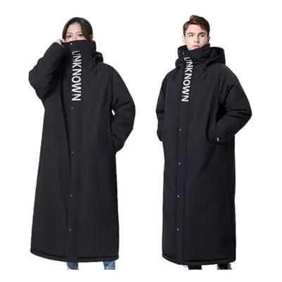 (2XL) Longline Puffer Jacket