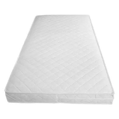 Baby Mattress Cot Crib Anti Allergy Breathable Quilted Fiber Size (89x43cm)