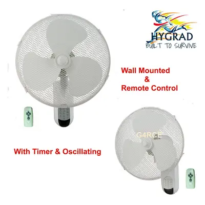 WALL MOUNTING TILT OSCILLATING COOLING FAN FOR HOME OFFICE REMOTE CONTROL