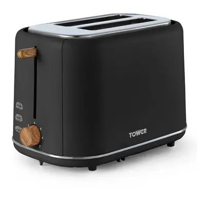 T20027BLK - Scandi 800W Slice Toaster Black