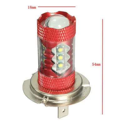 (H7) 12V Pair Motorcycle LED Fog Light Lamp Bulb White H11 H10 H7 H8 H4 9006 P13W H16 H13