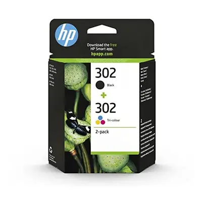 HP X4D37AE Original Ink Cartridges, Black and Tri-color, Count Pack of