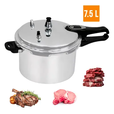 (7.5 Pressure Cooker) 3.5/6/7.5 Litre Home Dual Handle aluminum Pressure Cooker Kitchen Catering