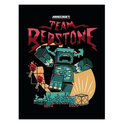 Minecraft Team Redstone Canvas Print