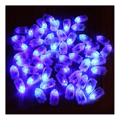 (Blue) 50Pcs/Lot LED Lamps Balloon Lights for Paper Lantern Balloon Multicolor Christmas Party D