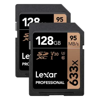 Lexar Professional 633x SD (128GB, LSD128CB633)