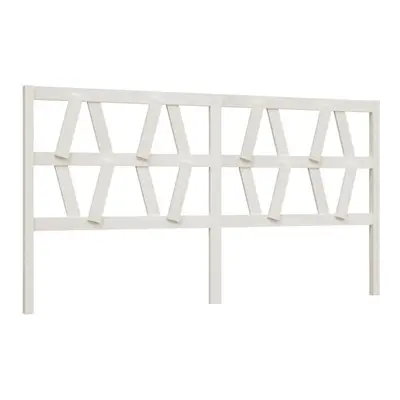 (white, x x cm) vidaXL Bed Headboard Home Bedroom Decorative Bed Header Panel Solid Wood Pine