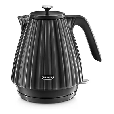 (Black) Ballerina Electric Kettle, Swivel Base, Water Level Indicator, Cord Storage, KBD3001.BK,