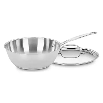 Cuisinart Chef's Classic Stainless 3-Quart Chef's Pan with Cover