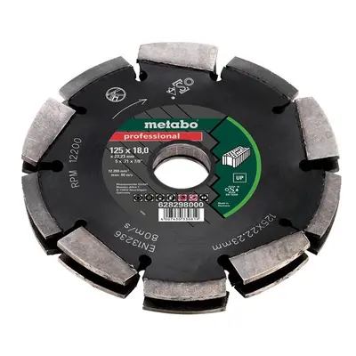 Metabo Row Professional UP Universal Wall Chaser Blade x x 22.23mm