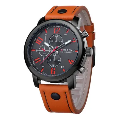 Fashion Leisure Sportsman Leather Quartz Watch