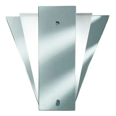 Wall Lights Deco Fan Style Frost Mirror Wall Bracket