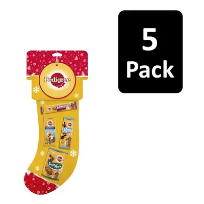 5 x Pedigree Christmas Stocking Dog Treats