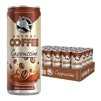 HELL ENERGY COFFEE Cappuccino Iced Coffee (24 x 250ml)