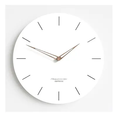 (E) Modern Minimalist Nordic Clock Living Room Home Decoration Accessories Fashion Atmosphere Mu