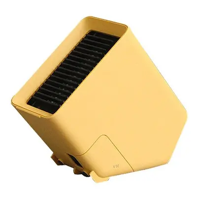 (Yellow) Electric Heater 50Ã Dual Angle, 2-Gear Touch Control PTC Ceramic for Office/Home