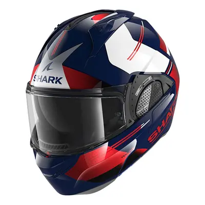 (S) Shark Evo GT Tekline Full Face Helmet Blue / White / Red