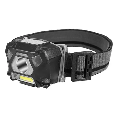 (Black) 1000LM Cycling Bike Headlamp USB Rechargeable Sensor High Bright Bicycle Running Fishing