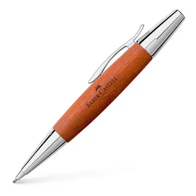 Faber Castell Mechanical Pencil Emotion Wood & Chrome Pear Wood Brown 1.4mm Authentic Imported