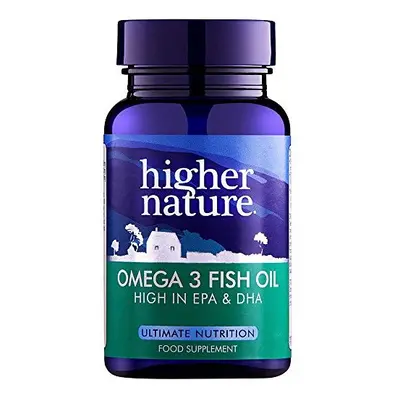 Higher Nature 1000mg Omega Fish Oil - Pack of Capsules