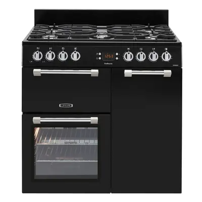 LEISURE Cookmaster Gas Range Cooker - Black, Black