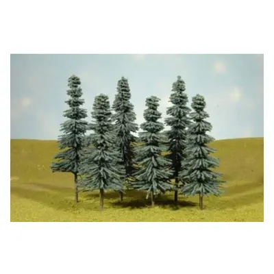 Bachmann Industries Scene Scapes Trees 5"- 6" Blue Spruce Trees Train (6 Per Box)