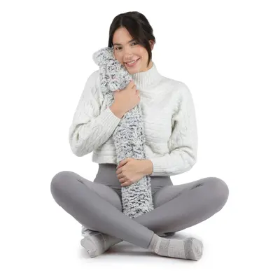 LIVIVO 2L Extra Long Hot Water Bottle with Fleece Cover