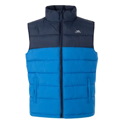 (L, Navy) Trespass Mens Padded Gilet Bodywarmer Oskar Gilet